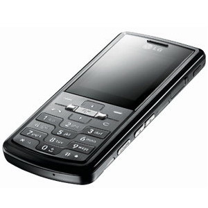 Black LG KE770 Shine, Triband Music Camera Phone - Refurbished