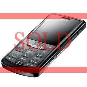 Black LG KE770 Shine, Triband Music Camera Phone - Refurbished