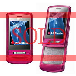 Pink LG KE970 Shine, Triband - Refurbished