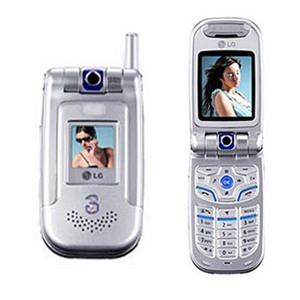 Silver LG U8360, 3G + Triband Music Phone - Refurbished
