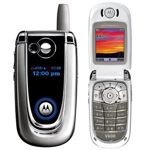 Motorola V600, Quadband Camera Phone - Refurbished