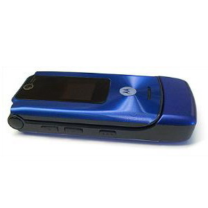 Blue Motorola W510, microSD, Quadband Music Phone - Refurbished
