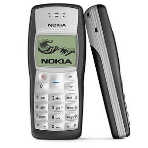 Nokia 1100, dualband mobile phone - Refurbished
