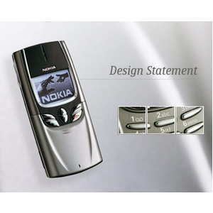 Metallic Silver Nokia 8850 Classic Mobile Phone, Genuine, Original, Brand New & Boxed