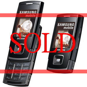 Samsung SGH E900, Triband Camera Slider Phone - Refurbished